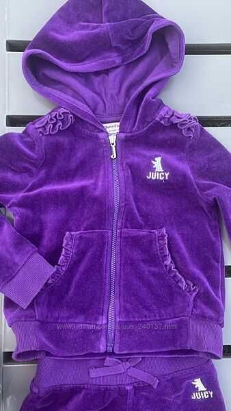 Велюровый костюм Juicy Couture размер 3Т, отличное состояние