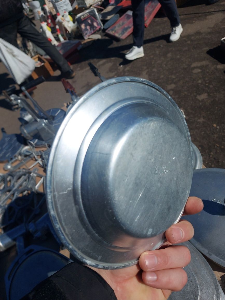 Посуда для туризма охоты миска новая алюминиевая производства ссср