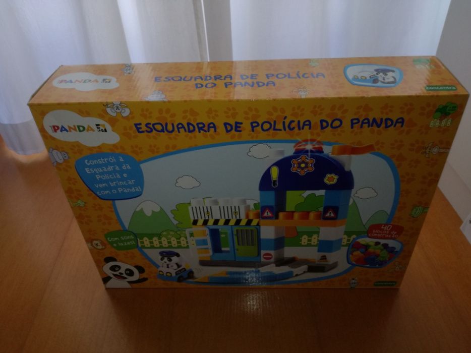 Blocos de construção PANDA Esquadra Polícia- Novo