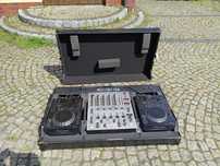 2x Pioneer cdj 350 + CASE Zomo + Behringer DJX700 - Zestaw