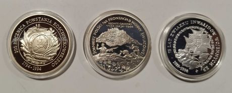 Piękny zestaw 3x moneta 200000 z 1994r