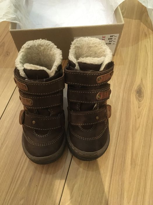 Buciki buty zimowe r 21 kozaki śniegowce
