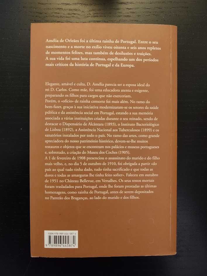 (Env. Incluído) Amélia de Orleães de Margarida Durães