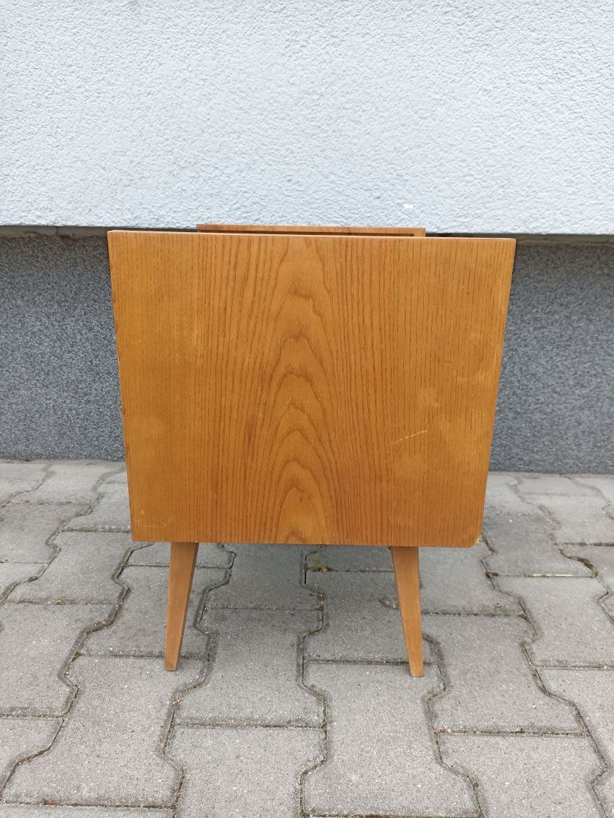 Szafka nocna nakastlik PRL stolik vintage modern loft