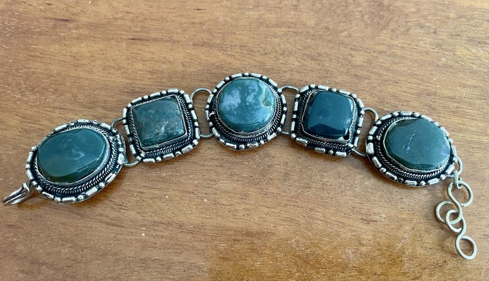 Bransoletka indyjska z naturalnymi kamieniami