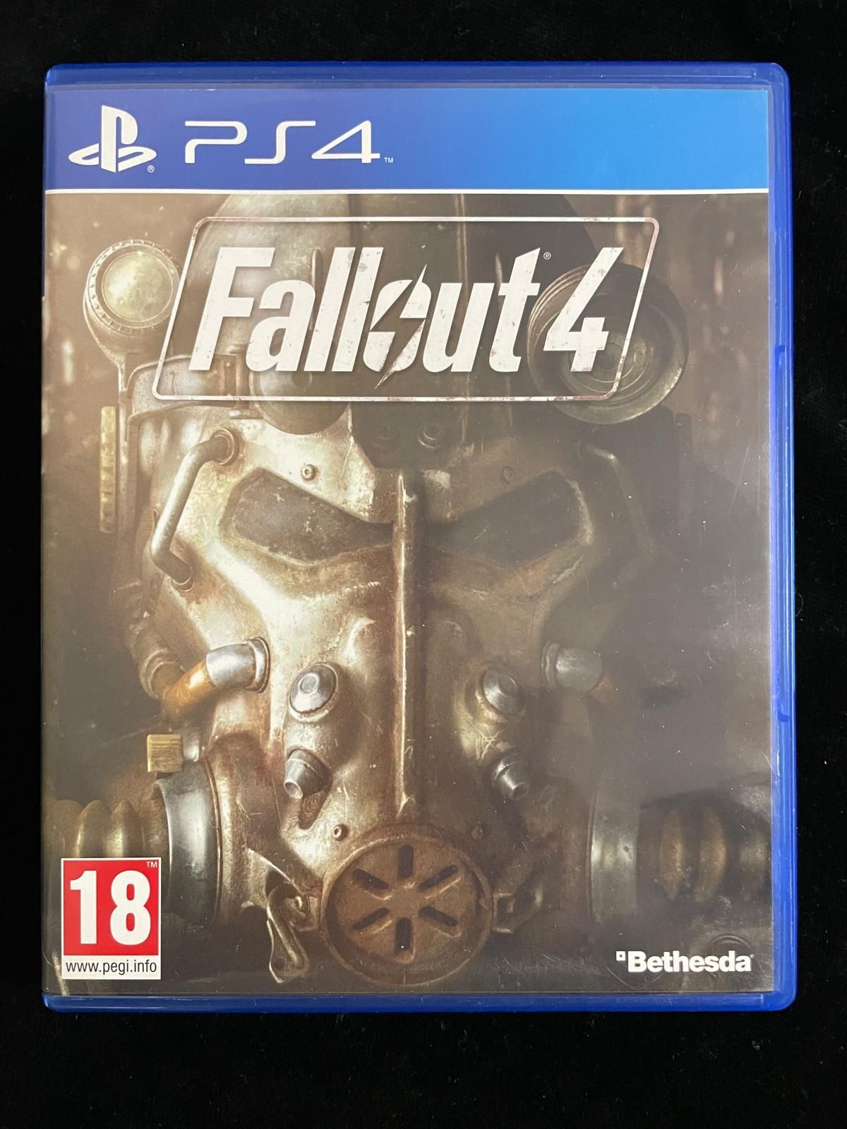Fallout 4 PS4 z darmową aktualizacją PL PS5 Komplet BDB stan + Plakat