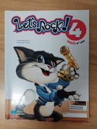 Livros de Inglês Let's Rock 4º ano