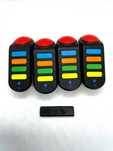 Buzzery Bezprzewodowe do gier Buzz PS3 4 sztuki