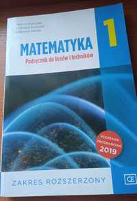 Matematyka 1 podręcznik, zakres rozszerzony
