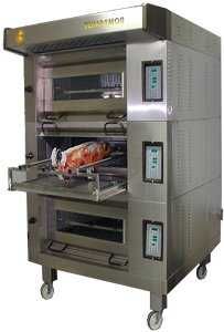 forno de leitão, assa 9 leitões de cada vez