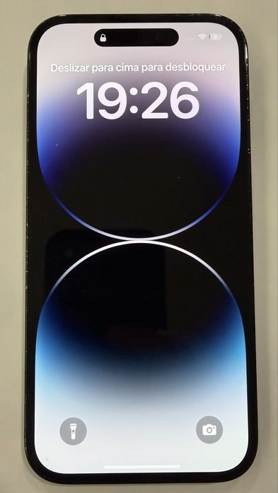 IPHONE 14 PRO 128GB Preto - Parte traseira danificada