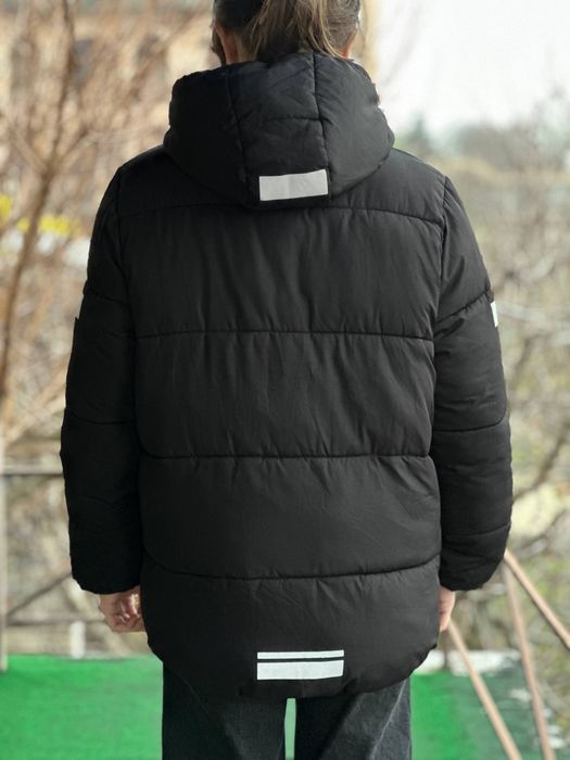 Зимова куртка  пуховик Lindex капюшоном, ріст 158 см