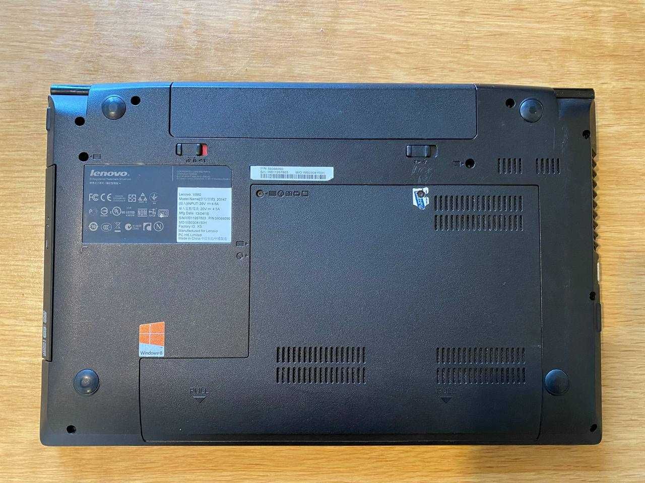 Lenovo v580 i3 процесор 4 ядра Nvidia GeForce GT