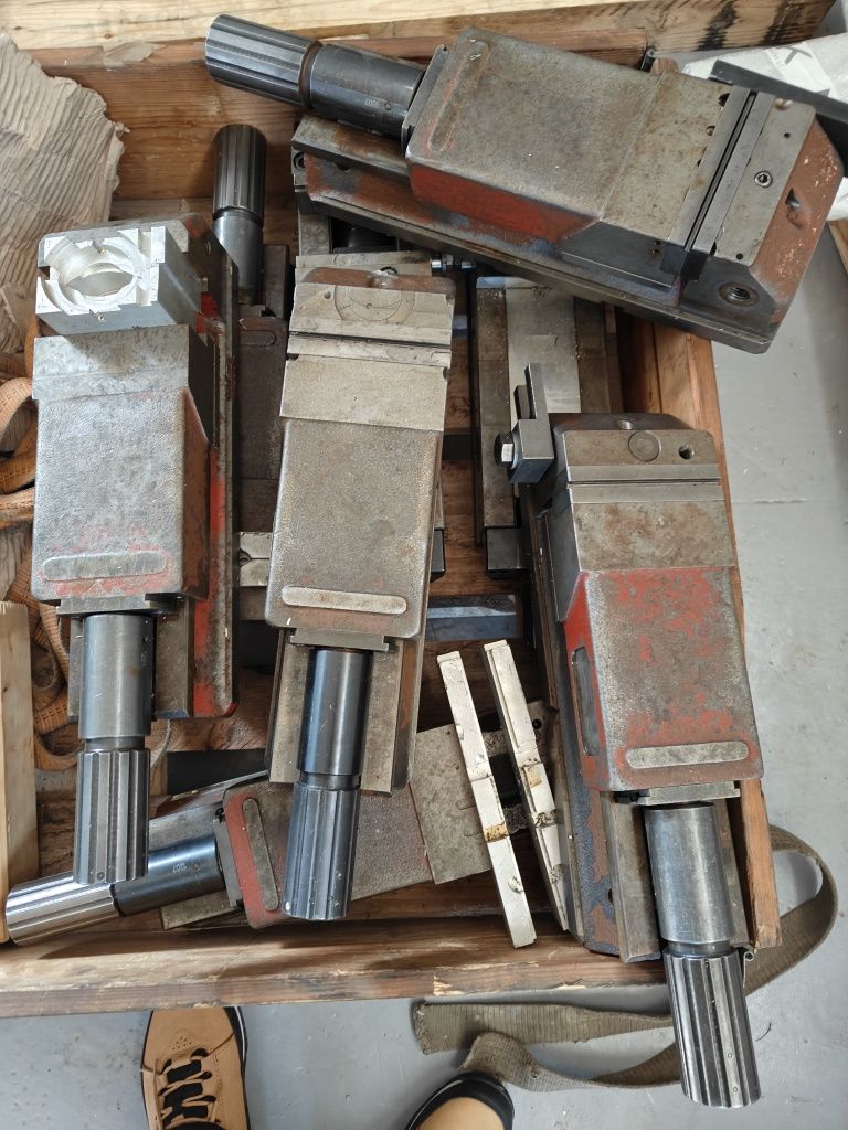 Тиски станочні , лещата Allmatic  125
