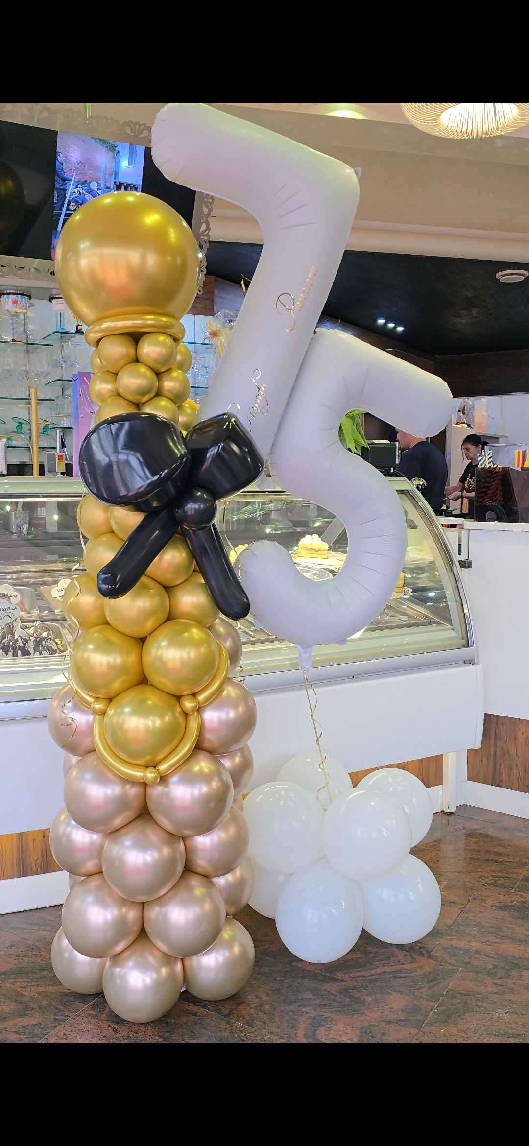 Baloes personalizados aniversarios cha revelação bebé