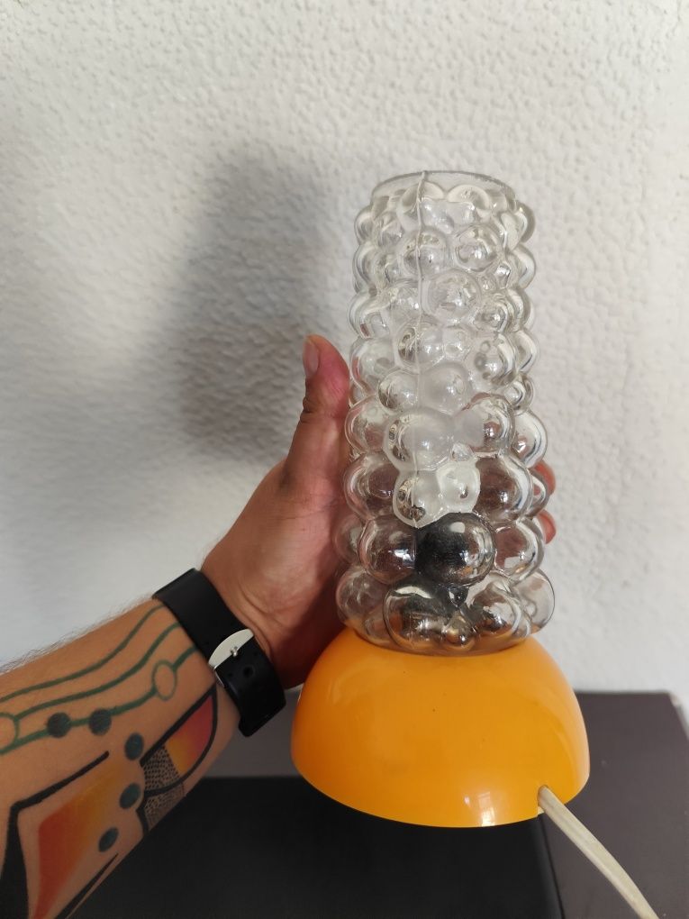 Lampka lata 70 space age vintage retro prl