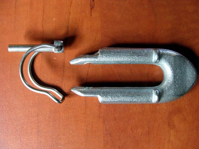 Zawias międzyburtowy łącznik typ U z zawleczką