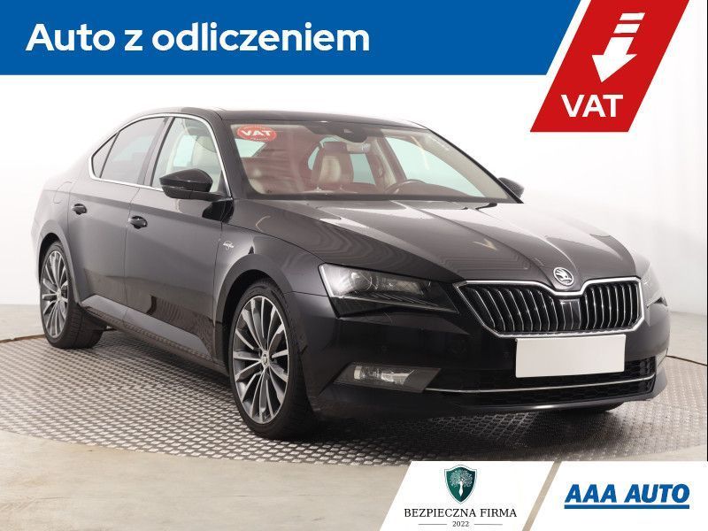 Skoda Superb 2.0 TSI, Salon Polska, 1. Właściciel, Automat, VAT 23%, Skóra, Navi,