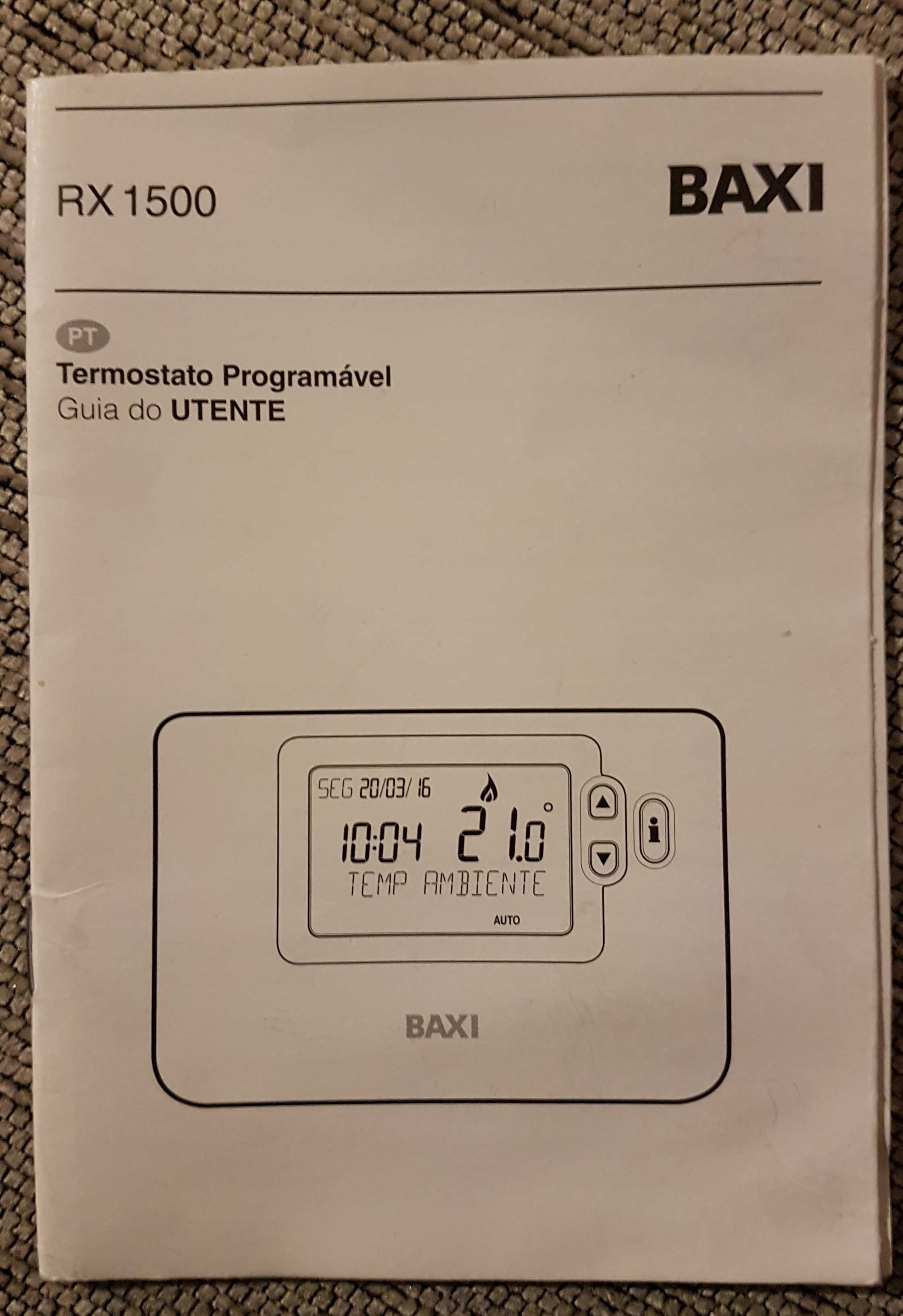 BAXI RX 1500 Controlador de temperatura Wifi.