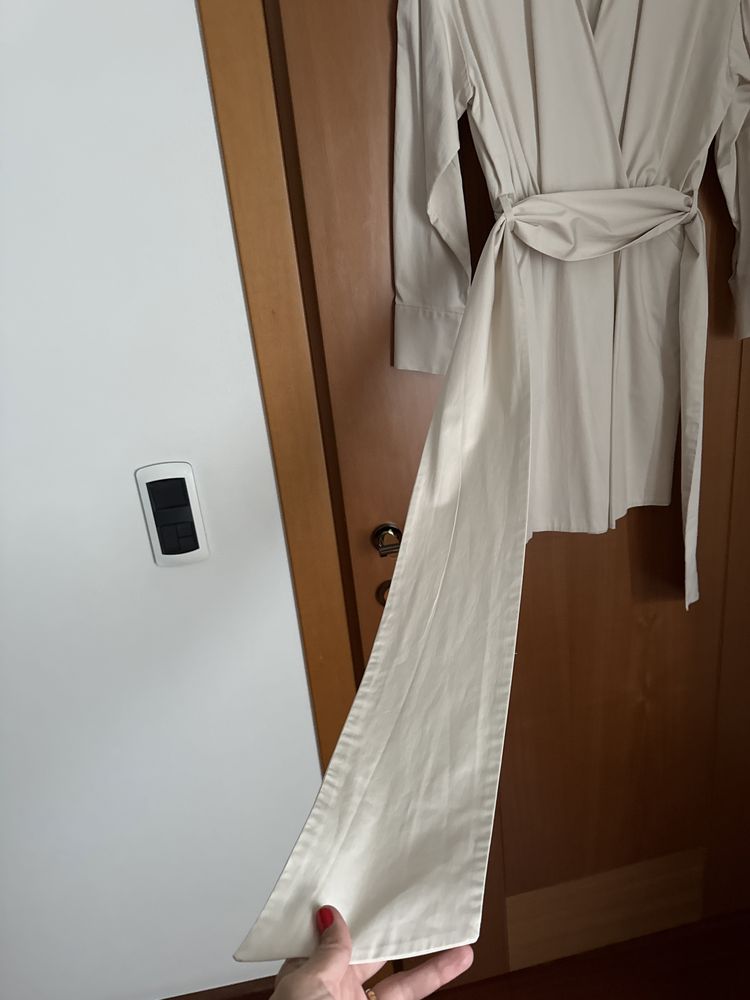 Kimono Bege Massimo Dutti