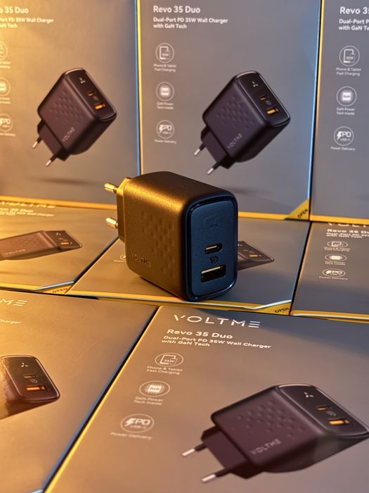 Швидка зарядка Voltme Revo Duo 35W, (тайпс)