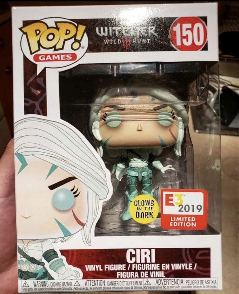 Figurka Funko POP! Wiedźmin Ciri GITD E2019