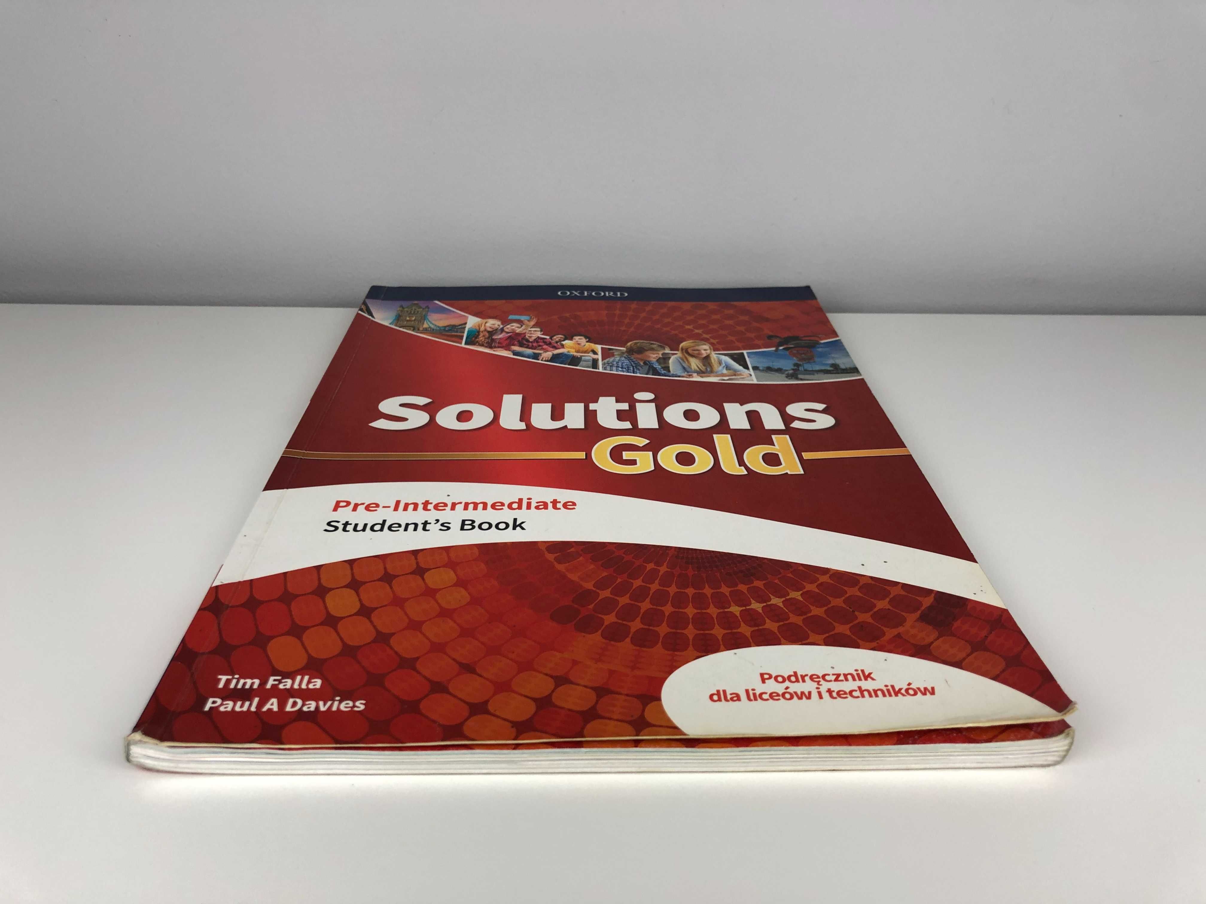 Solutions Gold Pre-Intermediate Student's Book Podręcznik Angielski