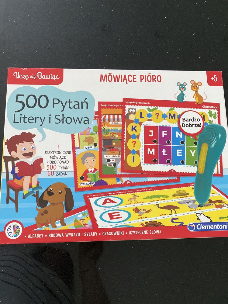 Mówiące pióro zabawka edukacyjna Clementoni