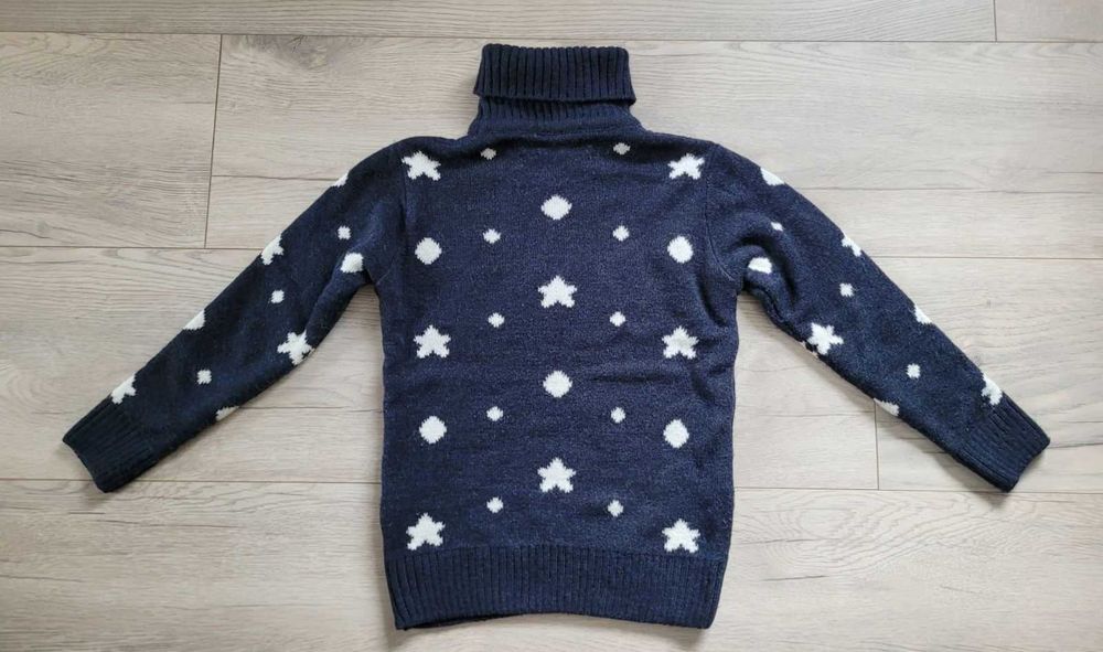 Теплый свитер Mizgin для мальчика размер 8-9 лет рост 128см