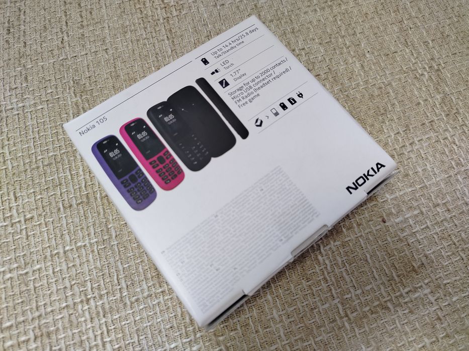 Телефон Nokia 105 (1 sim)