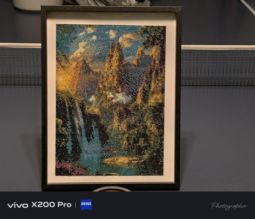 Diamentowy Haft gotowe obrazy