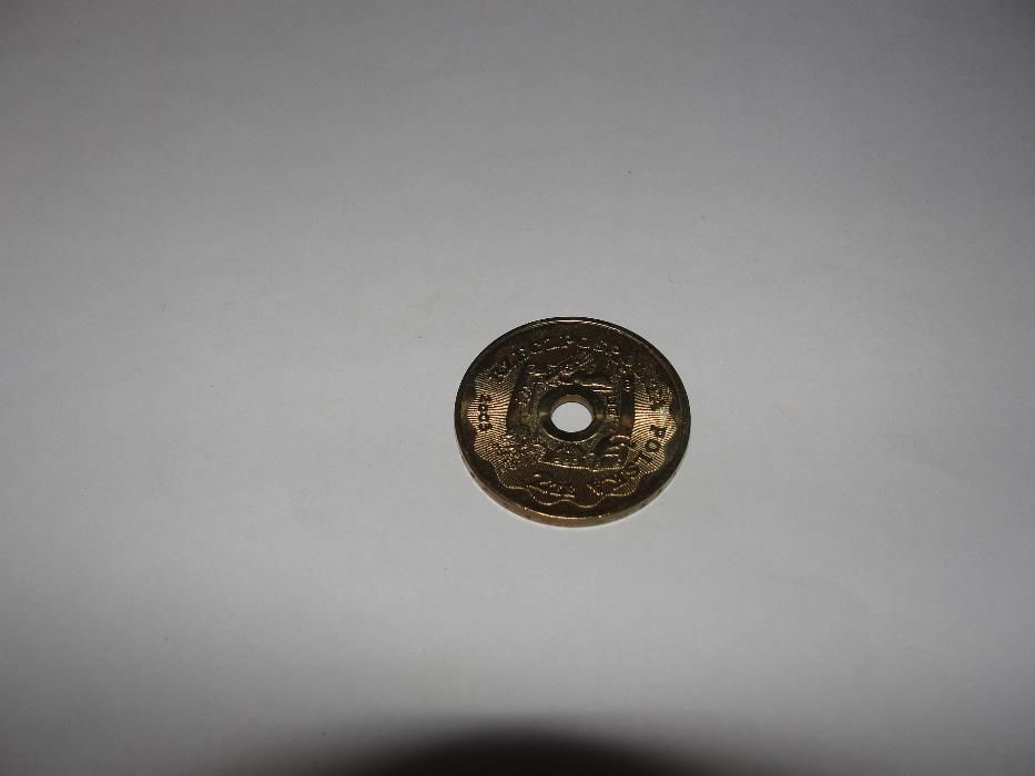 Moneta okolicznościowa z dziurką - 10 lat WOŚP