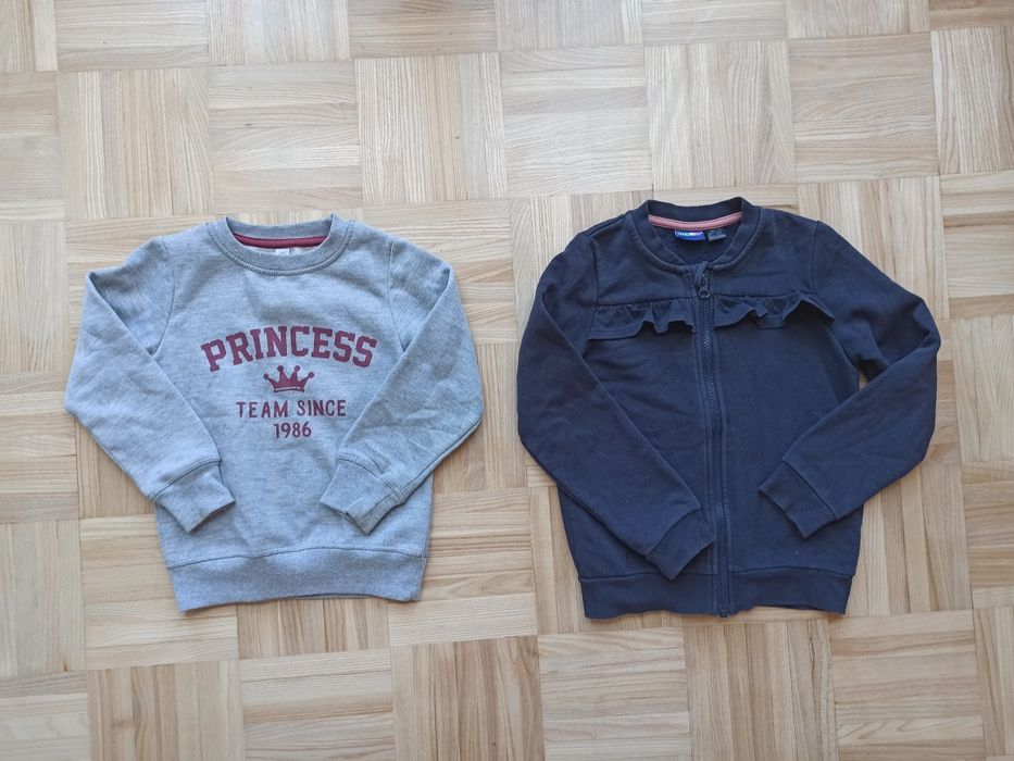 12 sztuk zestaw ubrań dla dziewczynki rozm. 110/116