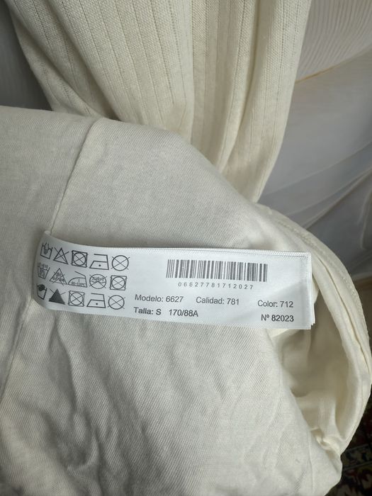 Sukienka lniana letnia Massimo Dutti