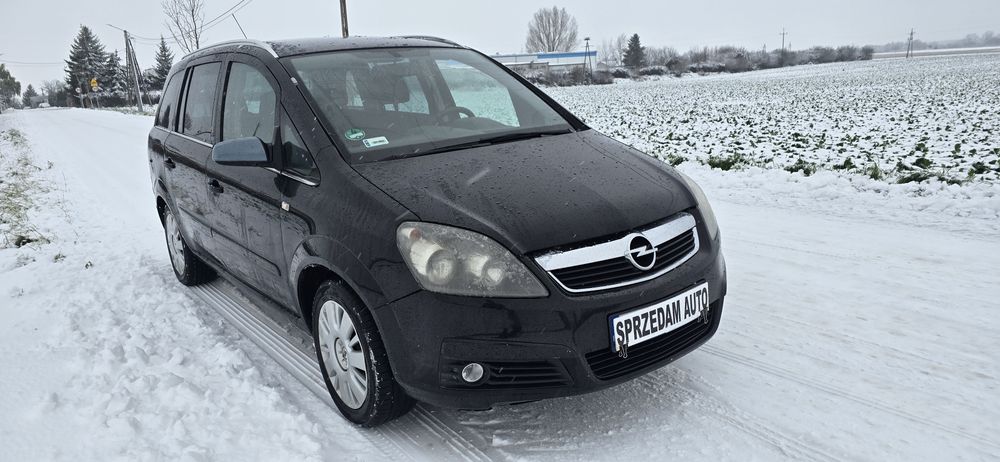 Opel Zafira B 1.8 LPG 2007r, klima 7 osobowa
