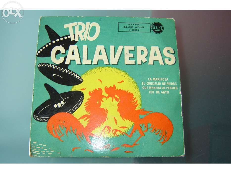 Disco vinil - Trio Calaveras
