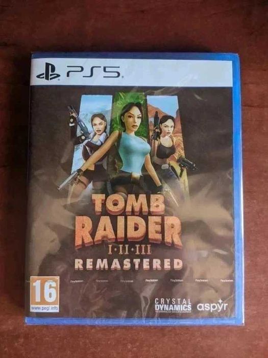 Tomb Raider l-ll-lll Remastered para PS5
