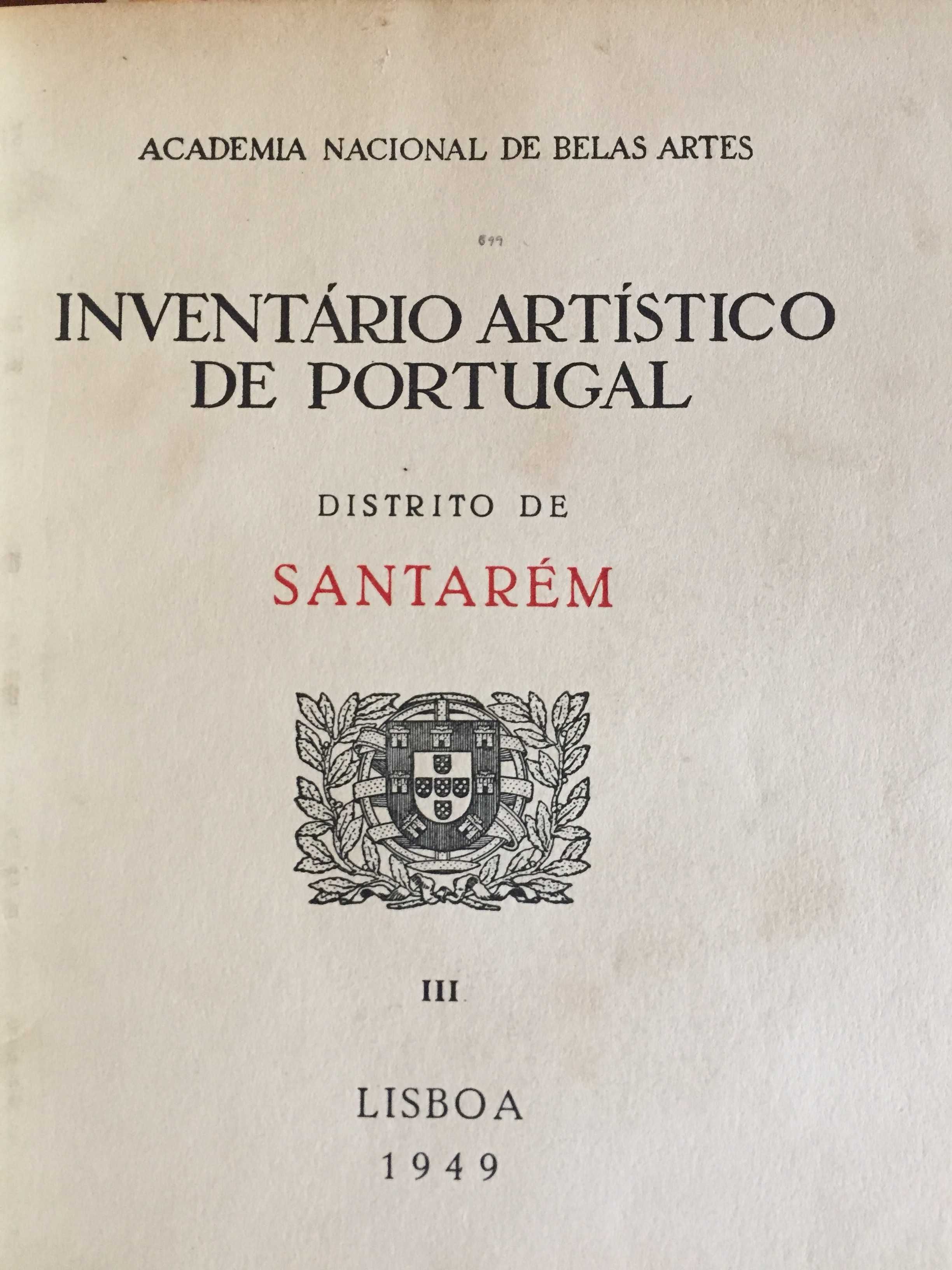 Inventário Artístico de Portugal – Distrito de Santarém