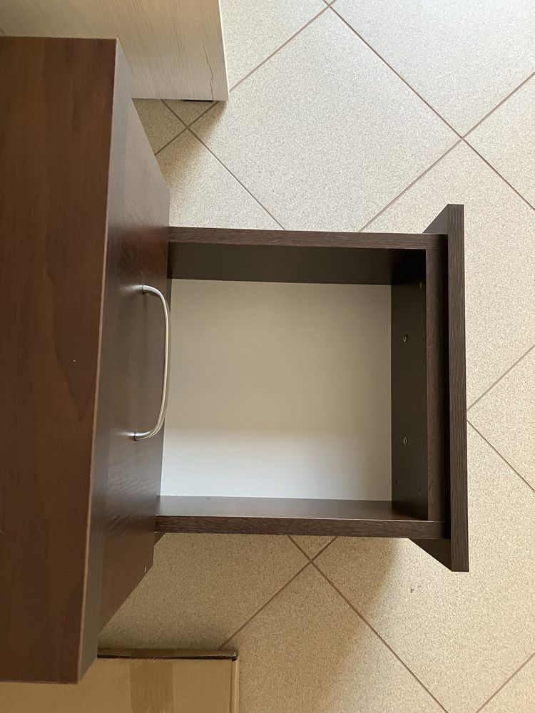 Szafka nocna nakastlik szuflady wenge