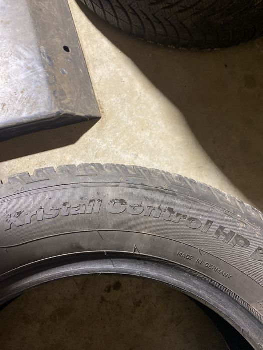 2. Opony zimowe fulda kristal control 215/60r16 komplet wysylam
