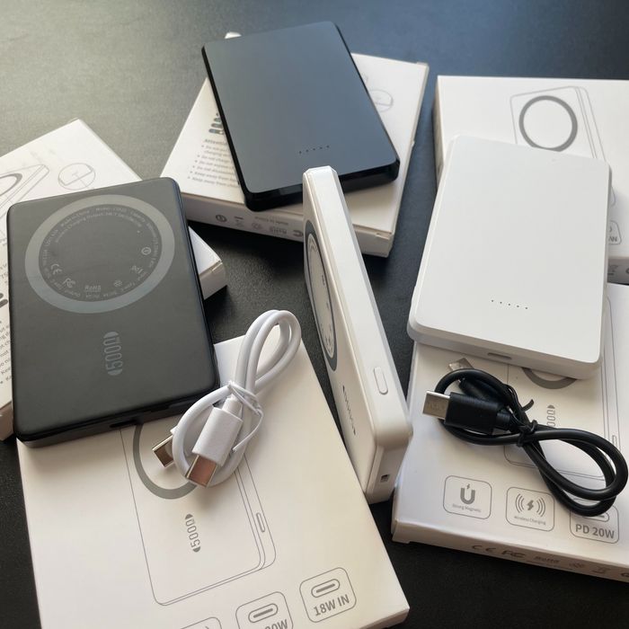 Павербанк Magsafe 20W 5000mAh ultra slim PowerBank Mагсейф