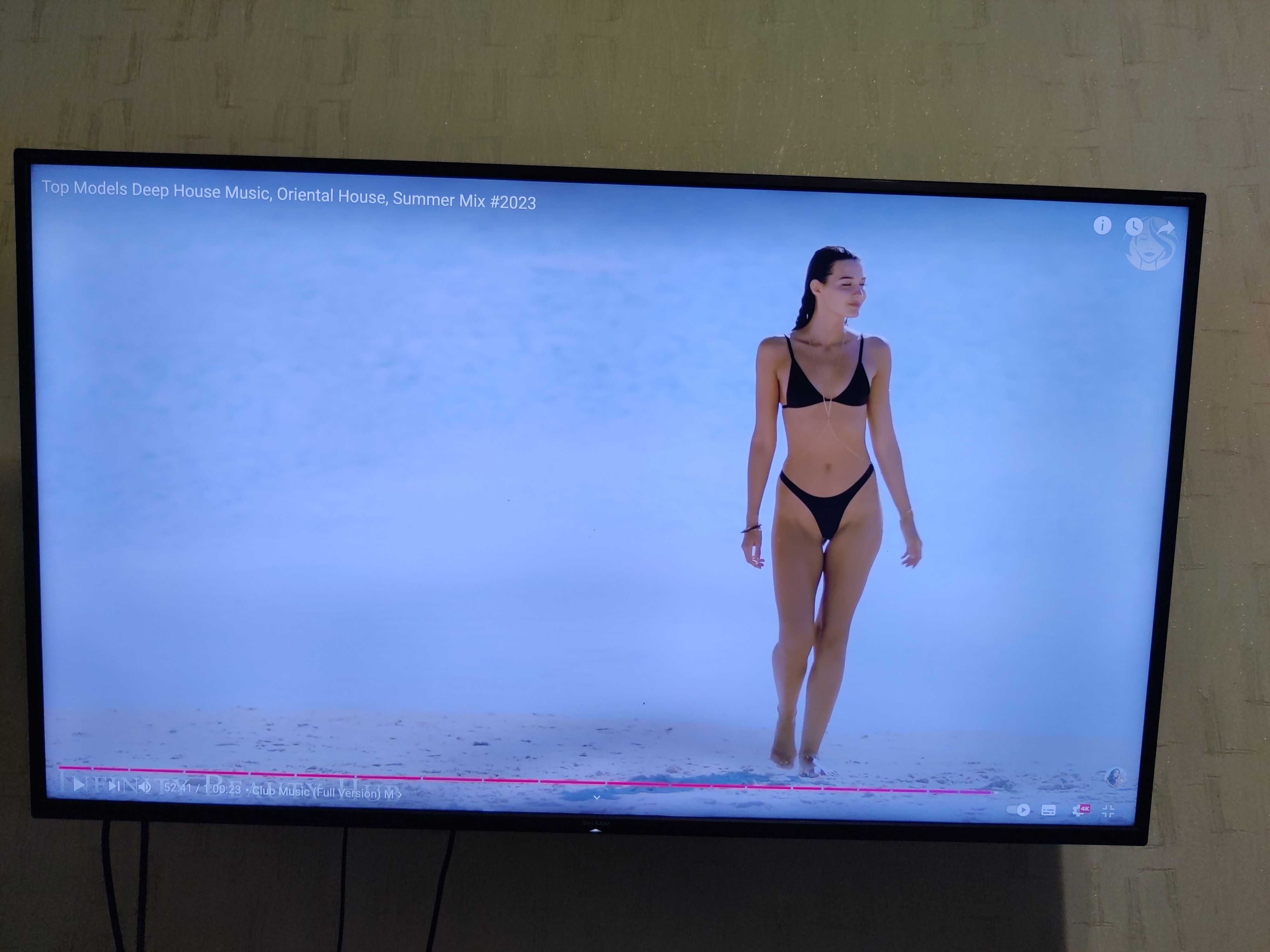 Телевизор Sharp 50" 4К AQUS Harman Kardon