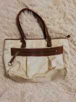 torebka Tommy Hilfiger kremowa