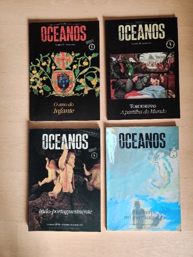 Revista Oceanos vários números disponíveis