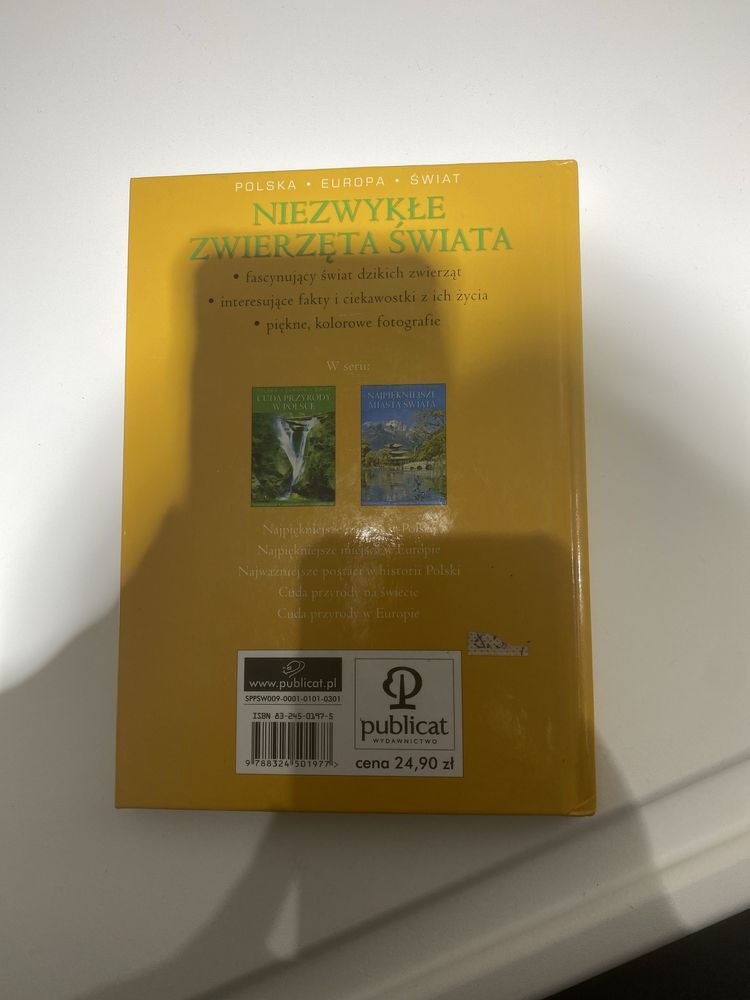 Książka niezwykłe zwierzęta świata