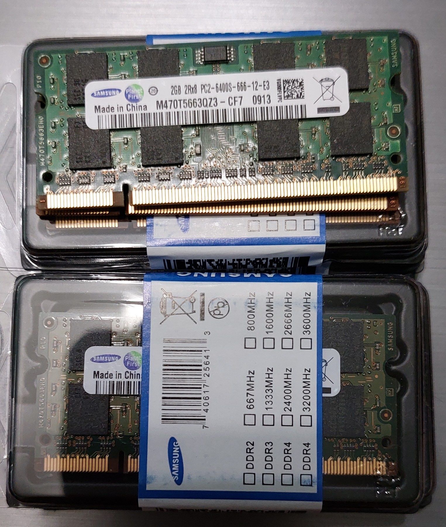 Оперативна память, озу ddr2 dimm, so-dimm