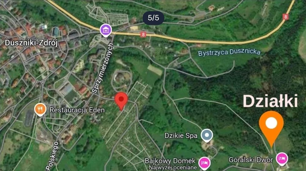 Działka budowlana Duszniki Zdrój