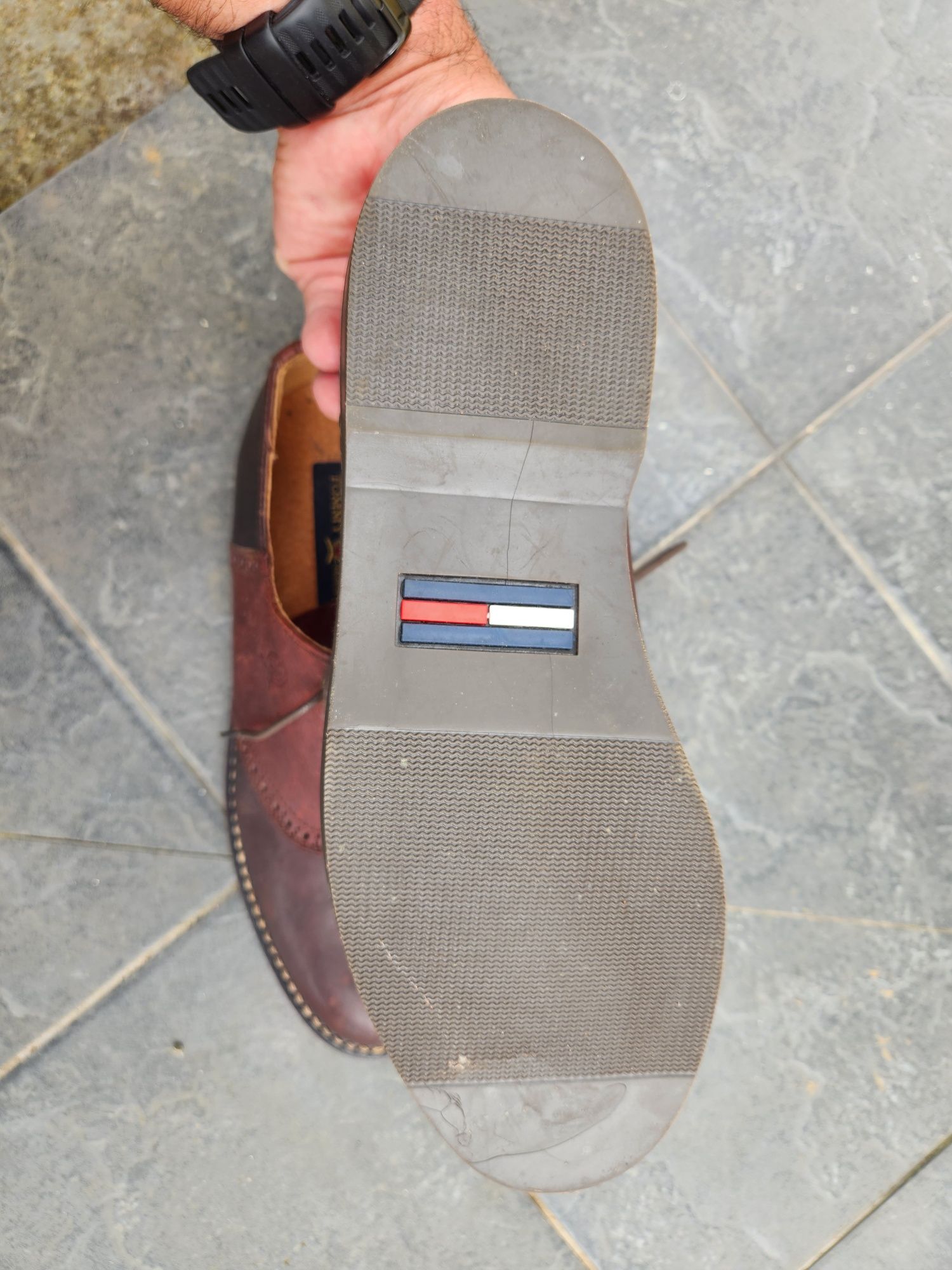 Sapatos pele Tommy Hilfiger