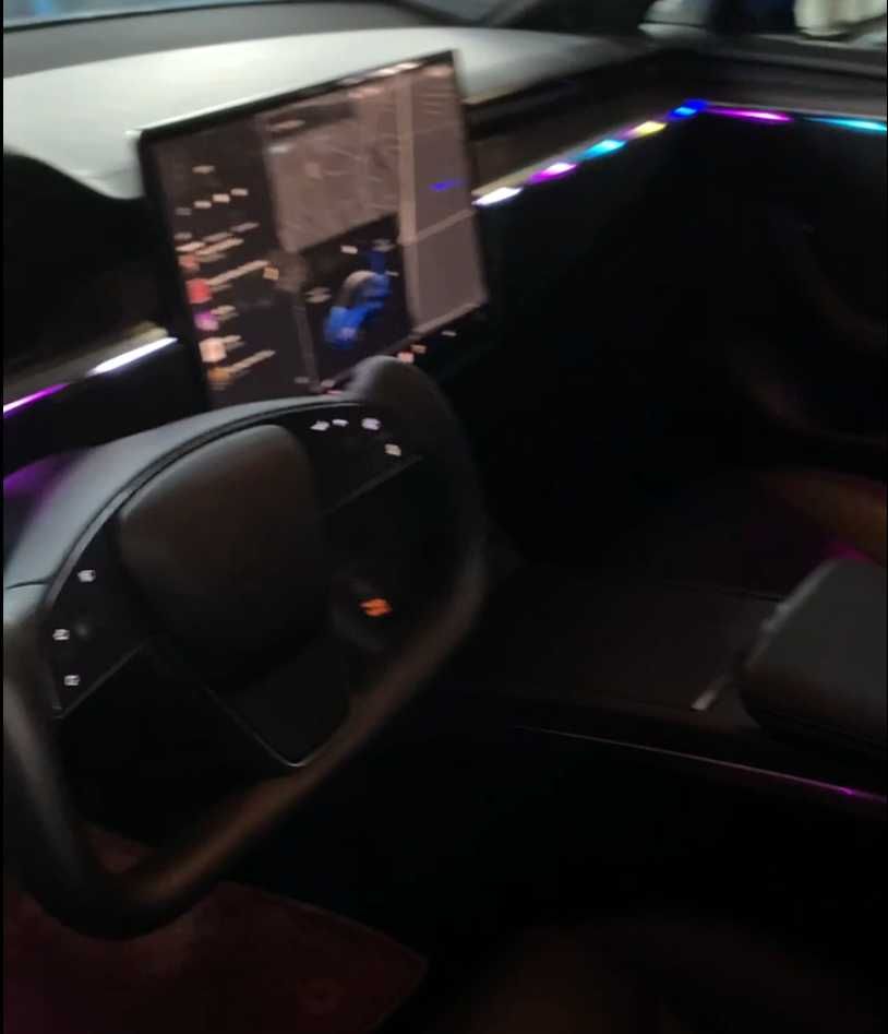 Встановлення Ambient LED підсвітки для Tesla Model S 3 X Y