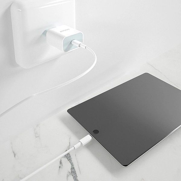 Szybka ładowarka sieciowa Eu Usb Typ C Power Delivery + kabel przewód